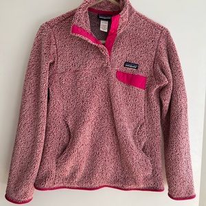 Patagonia Special Edition Re-Tool Snap T Fleece - Confetti Pink - Size S